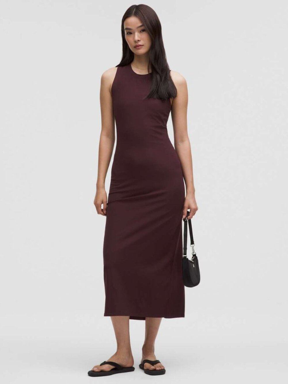 NWT Lululemon All Aligned Ribbed Midi Dress